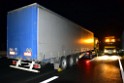 LKW Verfolgung A 3 Rich Oberhausen gestellt mit Nagelbrett Hoehe AS Koeln Dellbrueck P82